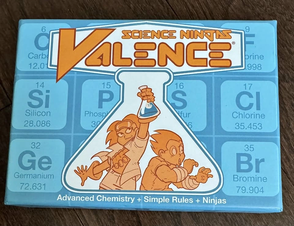 Science Ninjas: Valence Card Game ⚽️