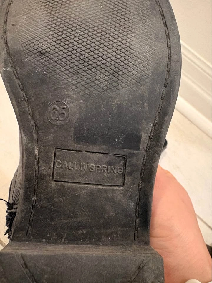 CALLITSPRING BLACK WOMEN BOOTS size 6.5 - photo 2