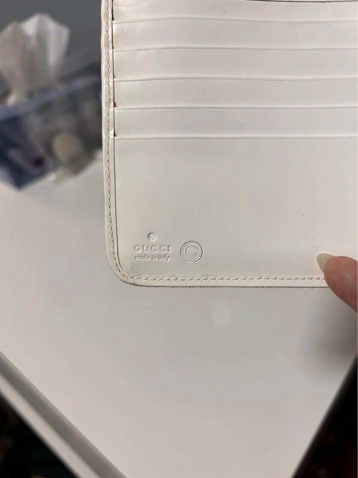 Used Gucci Monogram Wallet – Light Blue/Mint - photo 5