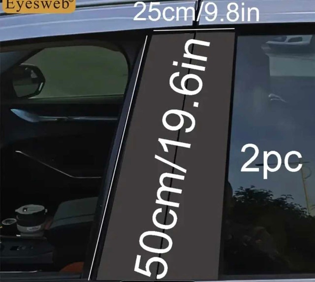 Friday the 13th - Jason - SUV Pillar Stickers - pair - Brand New - photo 2