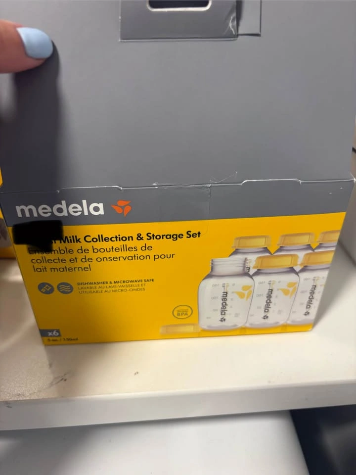 Medela Sonata Spare Parts Kit & Storage Bottle Set New - photo 2