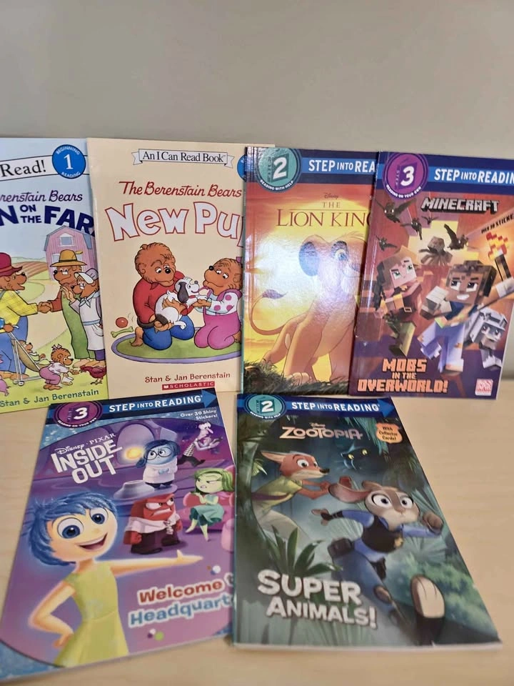 Leveled Readers Bundle of 6 Children's Books