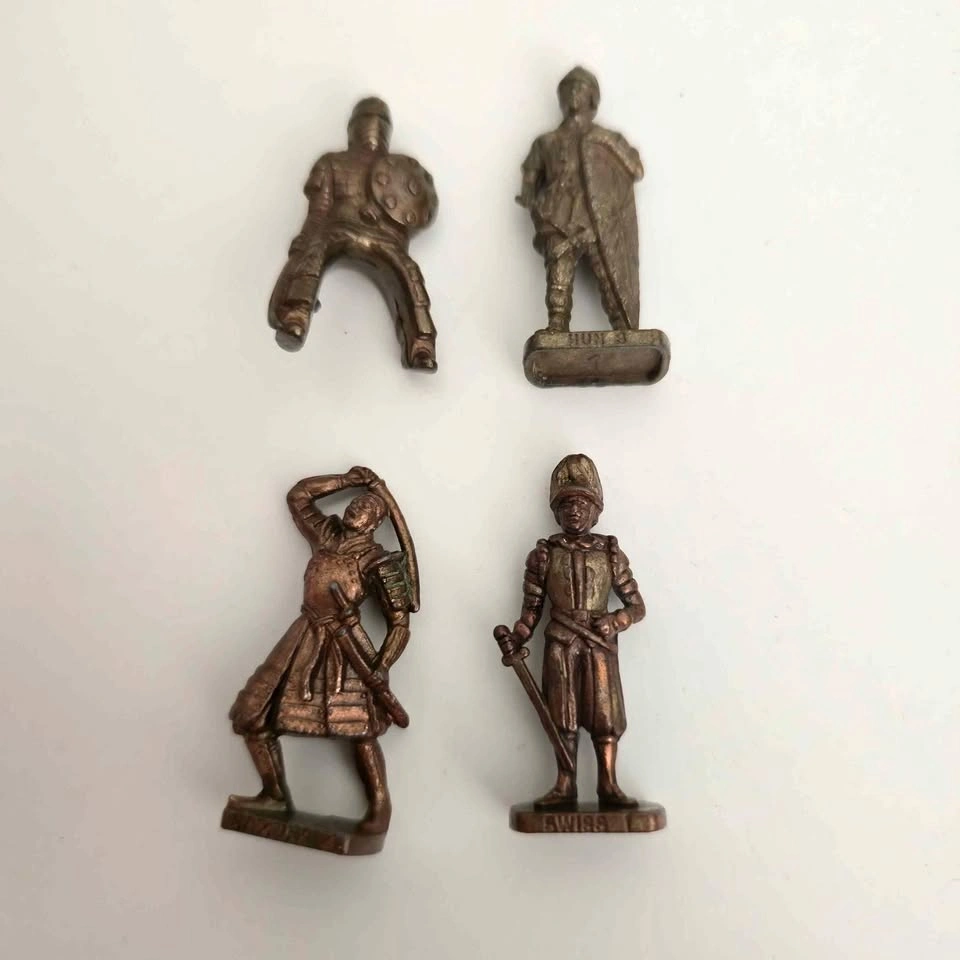 Unique Vintage Kinder Brass Mini Figures