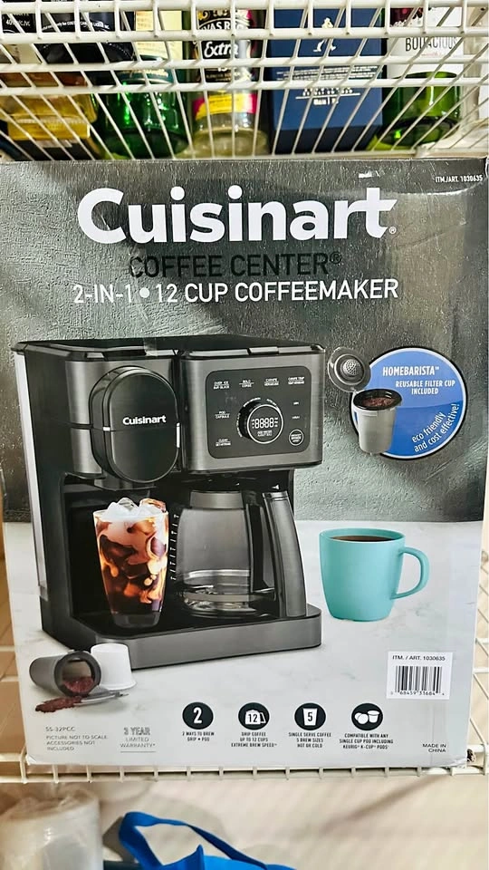 Cuisinart Coffee Center 2-in-1 Coffeemaker (Brand New in Box)