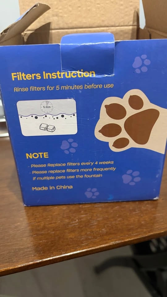 Stainless Steel Pet Water Fountain with filters - photo 4