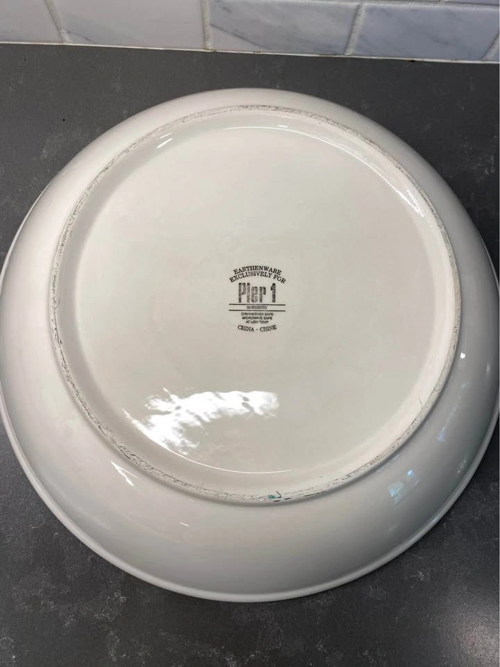 Pier 1 12 inch Sorrento Large Pasta Serving Bowl - photo 2