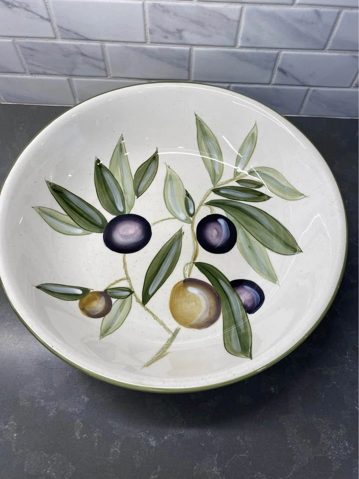 Pier 1 12 inch Sorrento Large Pasta Serving Bowl - photo 3