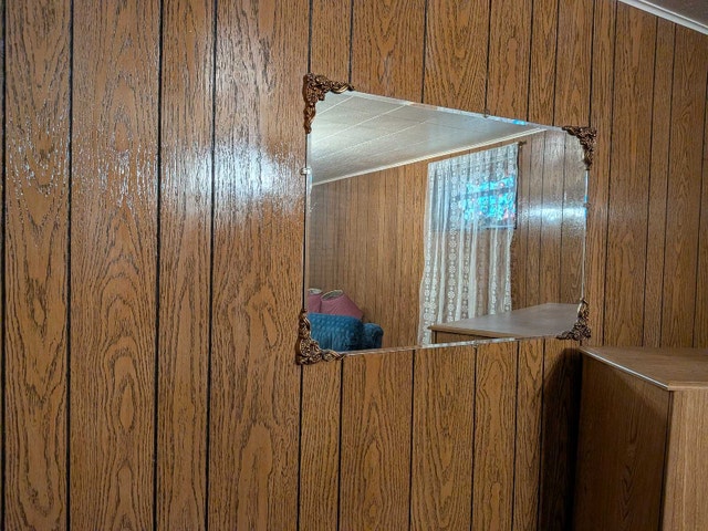 Vintage Rectangular Wall Mirror