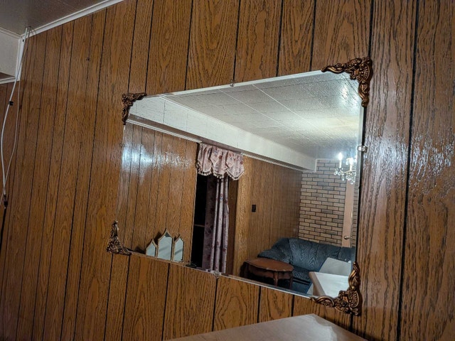 Vintage Rectangular Wall Mirror - photo 2