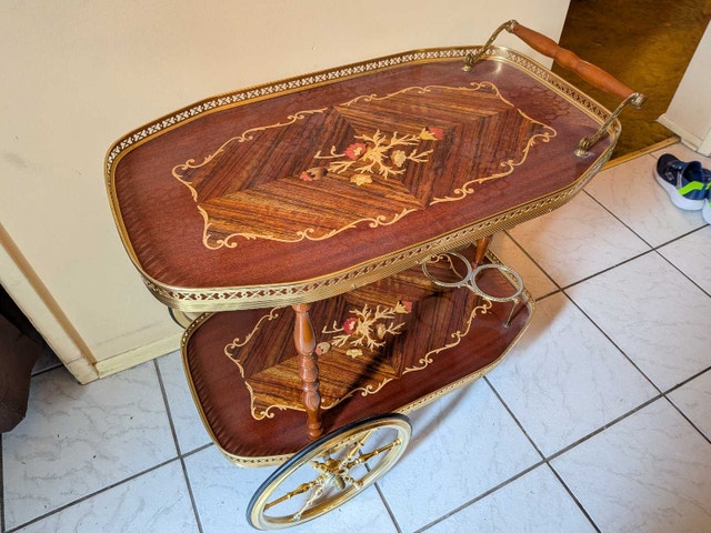 Vintage Serving Cart