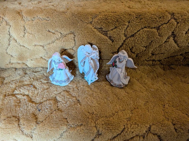 Set of 3 Angel Figurines