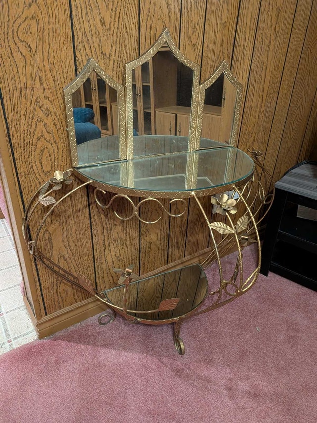 Glass Vanity Table