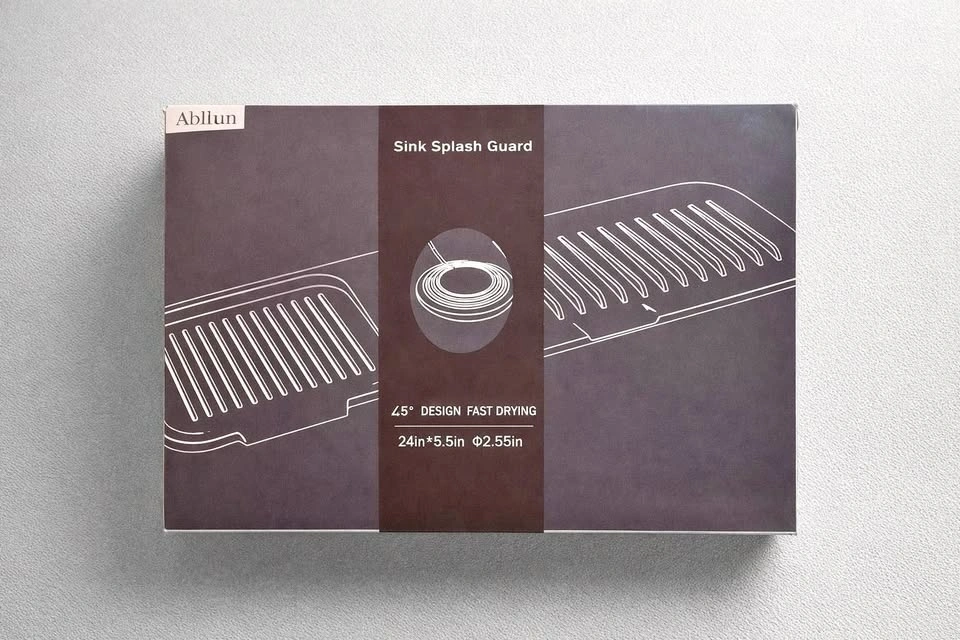 Sink splash guard