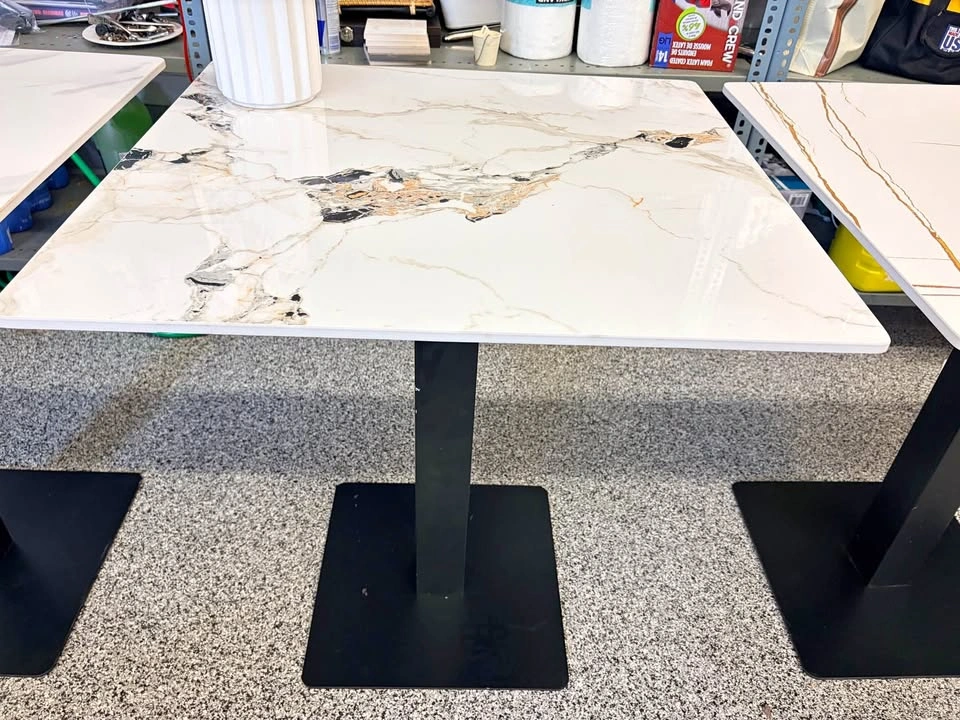 Modern Commercial Stone Top Table