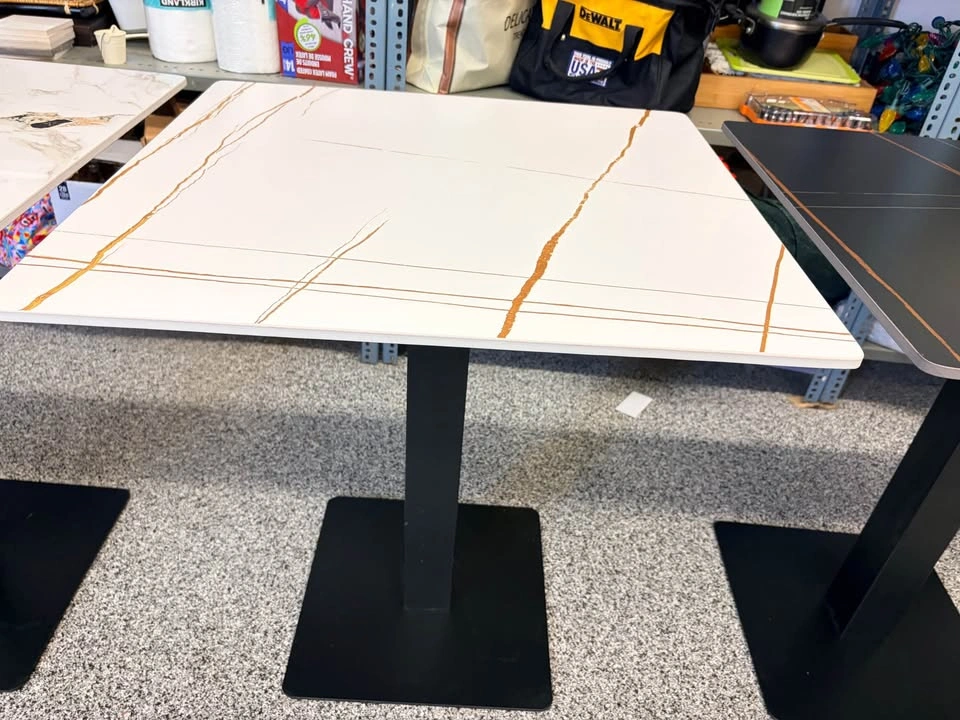 Modern Commercial Stone Top Table - photo 3