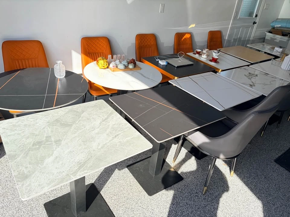 Commercial Restaurant Tables, Stone Top, Various Colors - photo 2