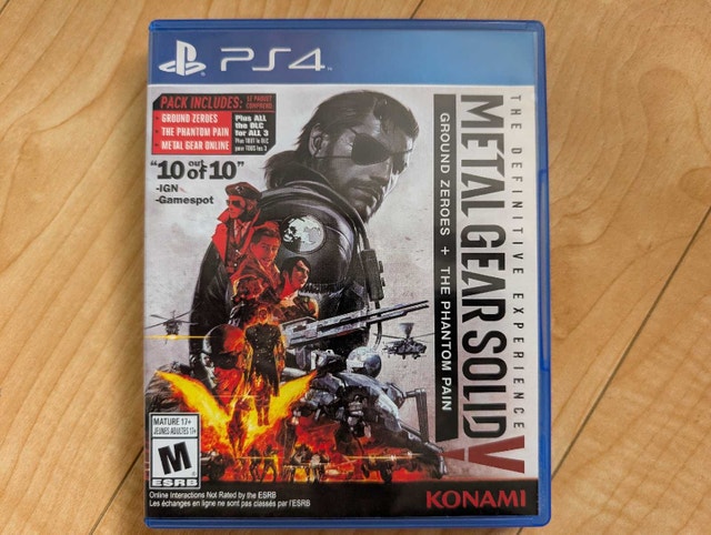 Metal Gear Solid V: The Definitive Experience - PS4