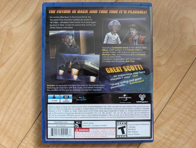 Back to the Future: The Game 30th Anniversary - PS4 - photo 2