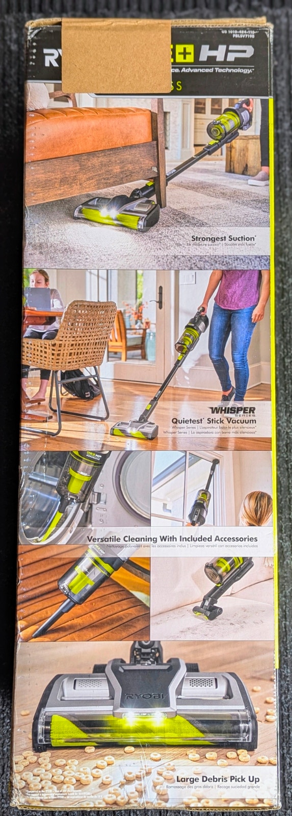 BRAND NEW Ryobi 18V ONE+ High Performance Stick Vacuum - photo 2
