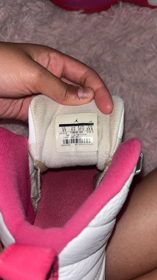 Air Jordan 12s Pink/white - photo 3