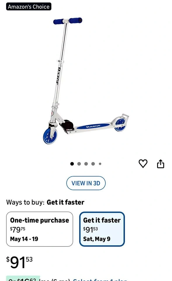 Razor A Kick Scooter new