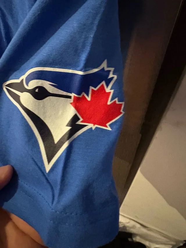 Jackie Robinson #42 Blue Jays T-Shirt- New never worn- Sz Small image indicator(2)