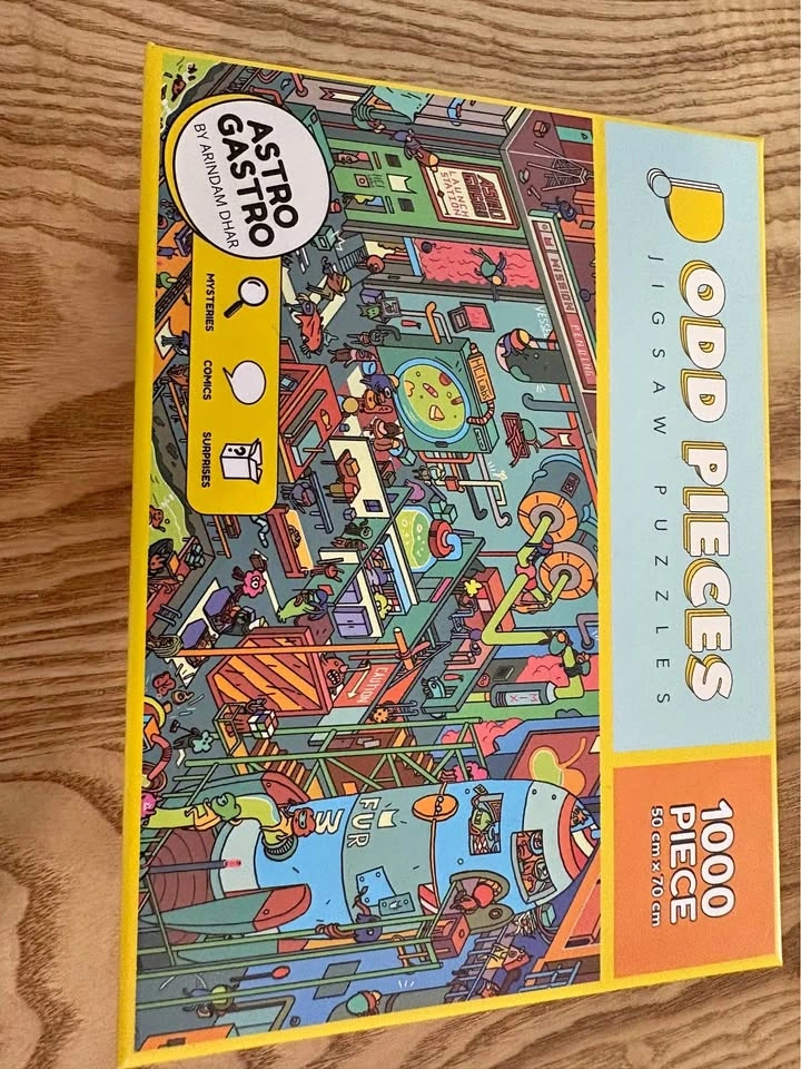 Odd Pieces 1000 Piece Puzzle