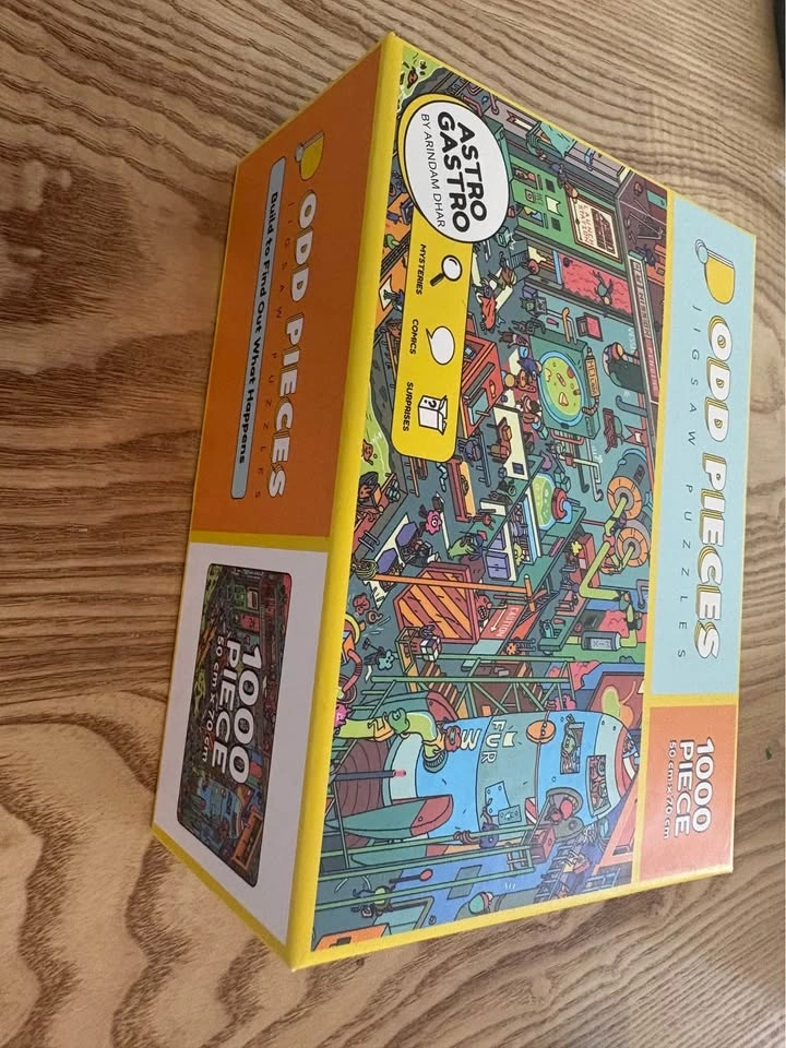 Odd Pieces 1000 Piece Puzzle - photo 2