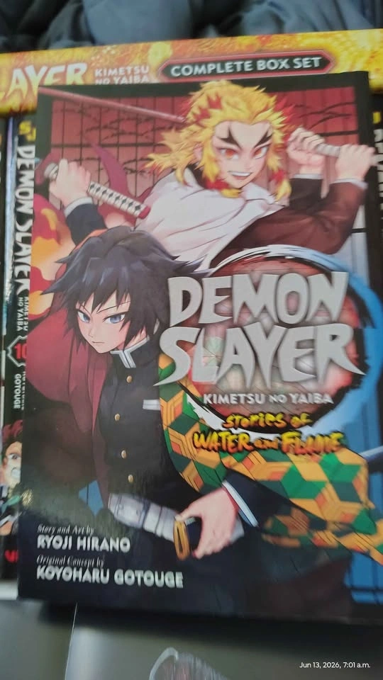 Demon Slayer manga 1-23 with two bonus books - photo 4