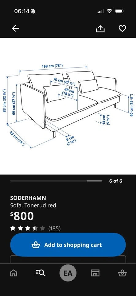 IKEA COUCH - MOVE OUT SALE - photo 2