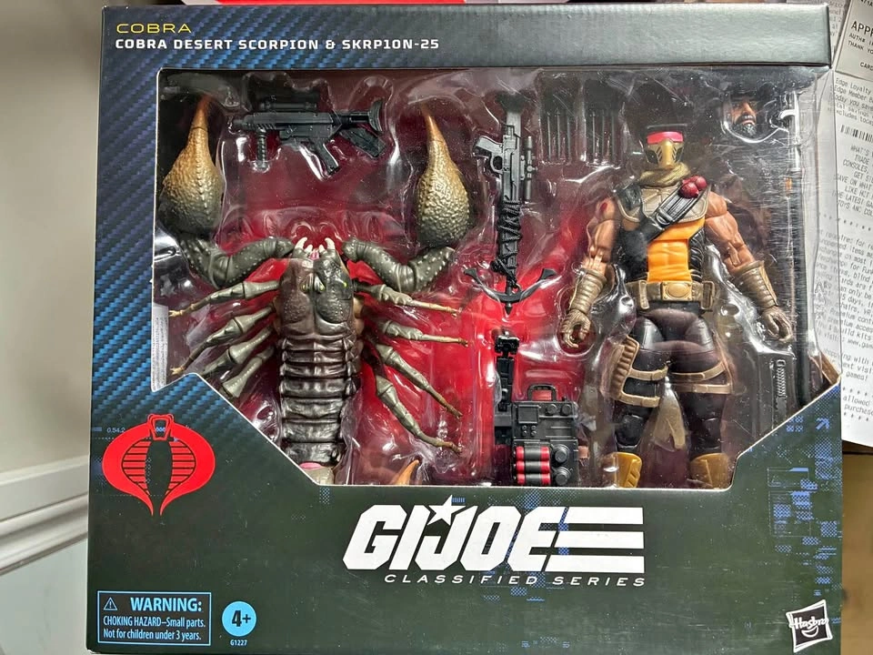 G.I. Joe Classified Series #180 Cobra Desert Scorpion set