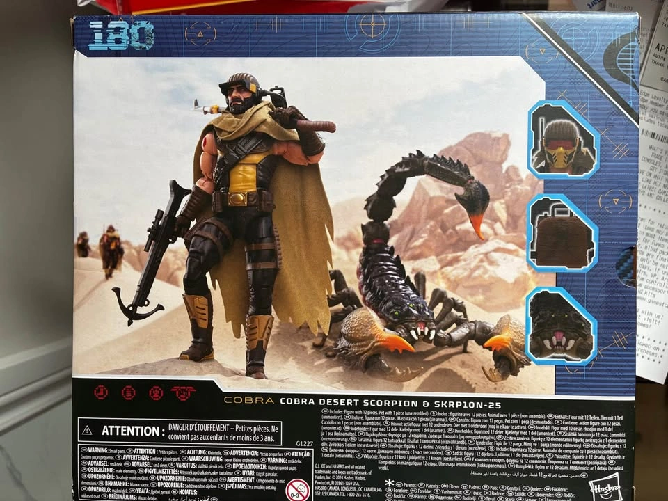G.I. Joe Classified Series #180 Cobra Desert Scorpion set - photo 2