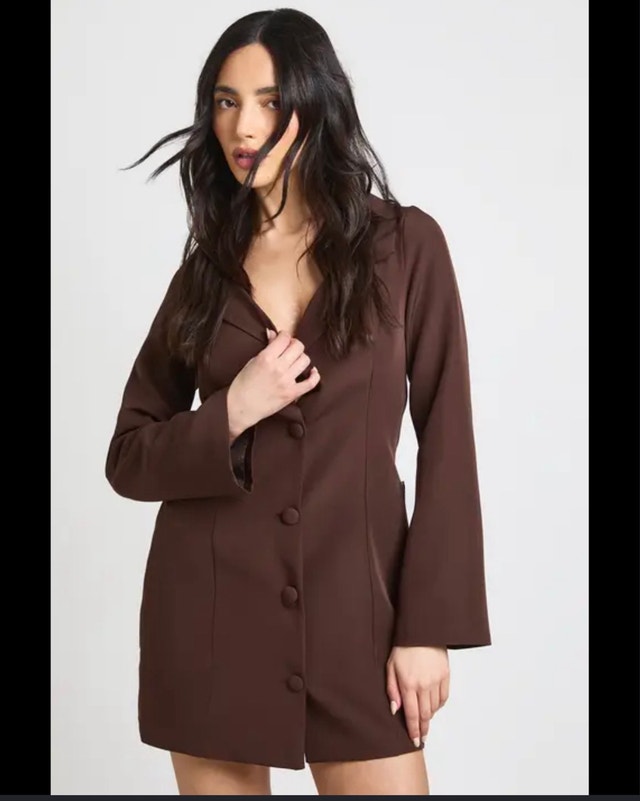 PRETTYLITTLETHING Blazer Dress