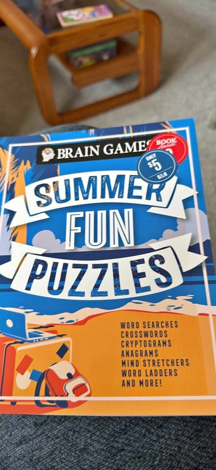 Brain Games Summer Fun Puzzles