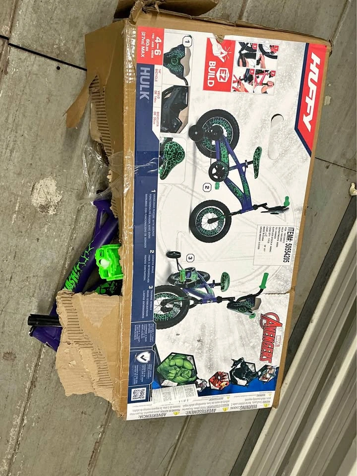 Huffy Marvel Avengers Hulk 14-Inch Kids' Bike