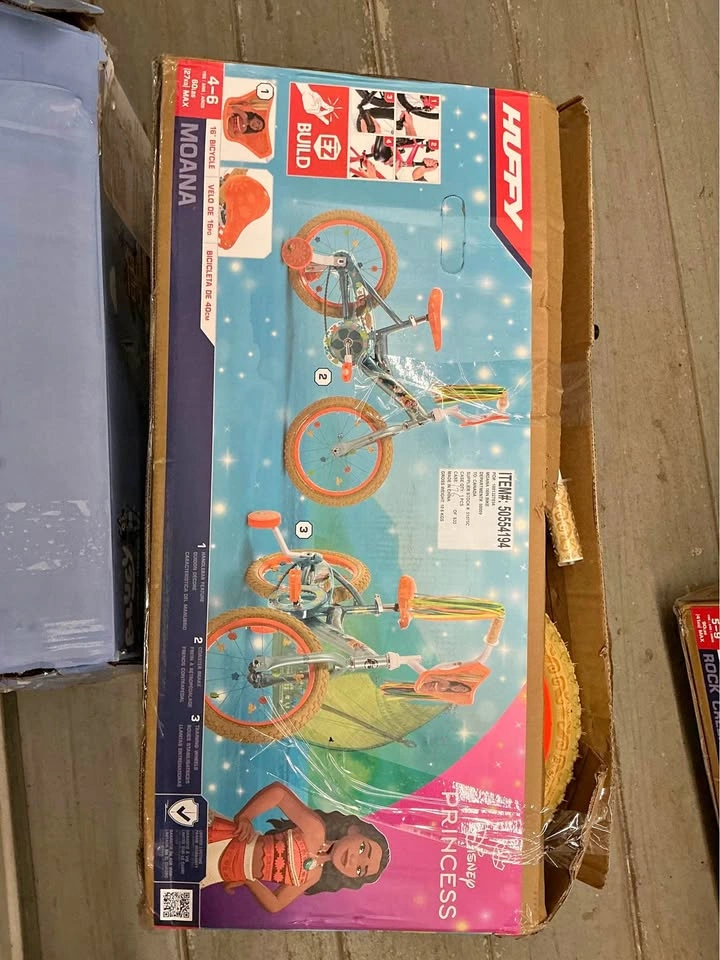 Huffy Disney Princess Moana 16-Inch Bicycle