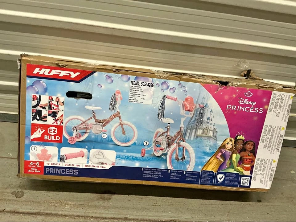 Huffy Disney Princess 16" Girls' Bike