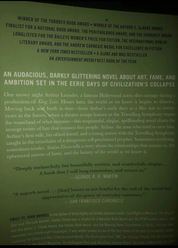 ⚽️ Station Eleven: A Novel by Emily St. John Mandel - photo 3