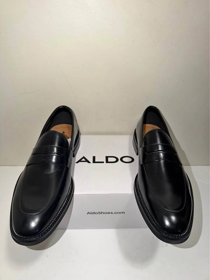 New Aldo Men Leather Dress Shoes. Size 12 US.