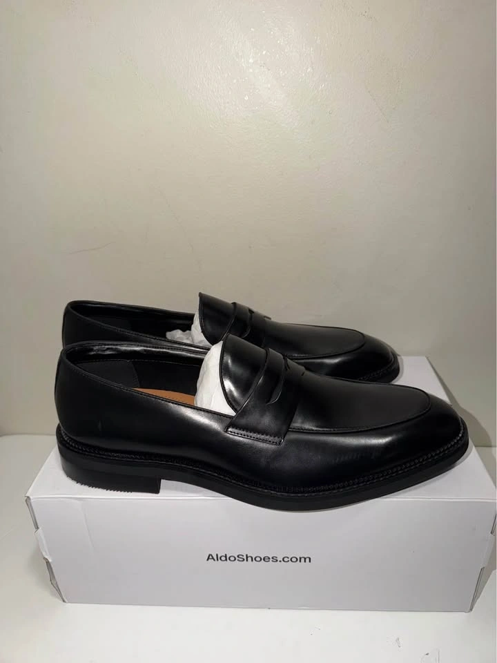New Aldo Men Leather Dress Shoes. Size 12 US. - photo 4