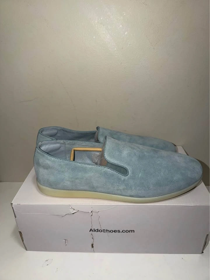 New Aldo Men Suede Slip on Shoes. Size 12 US. Firm price. - photo 2