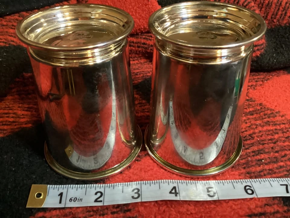 Rare 2 PASO FINO Horse Cups marked Sheridan at the bottom - photo 2