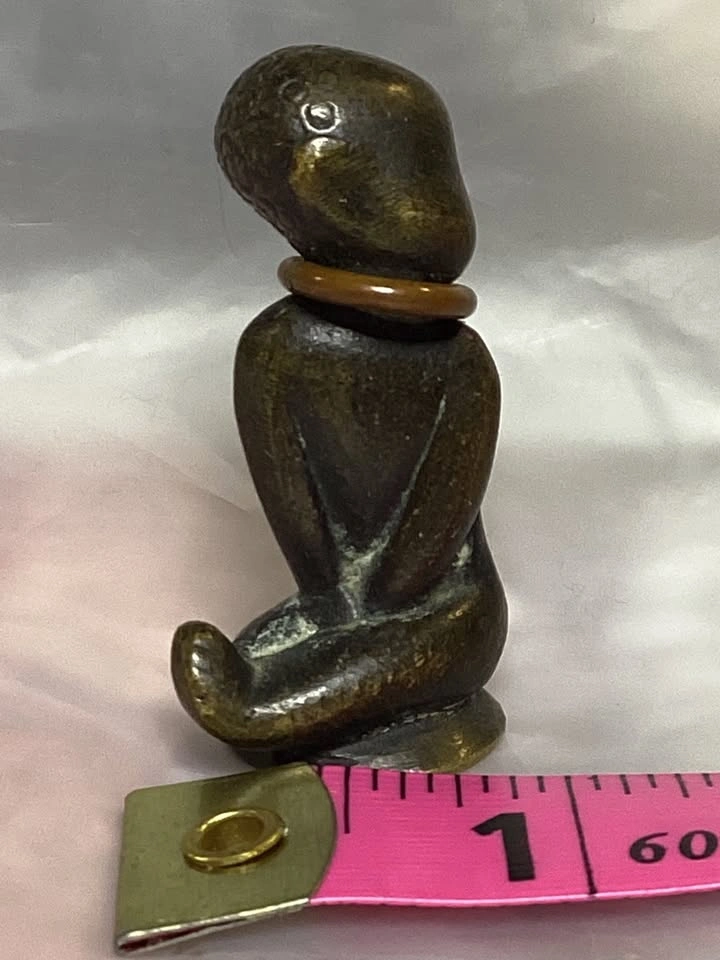 Hagenaeur Vienna African Baby Miniature Vienna Bronze, Signed - photo 5