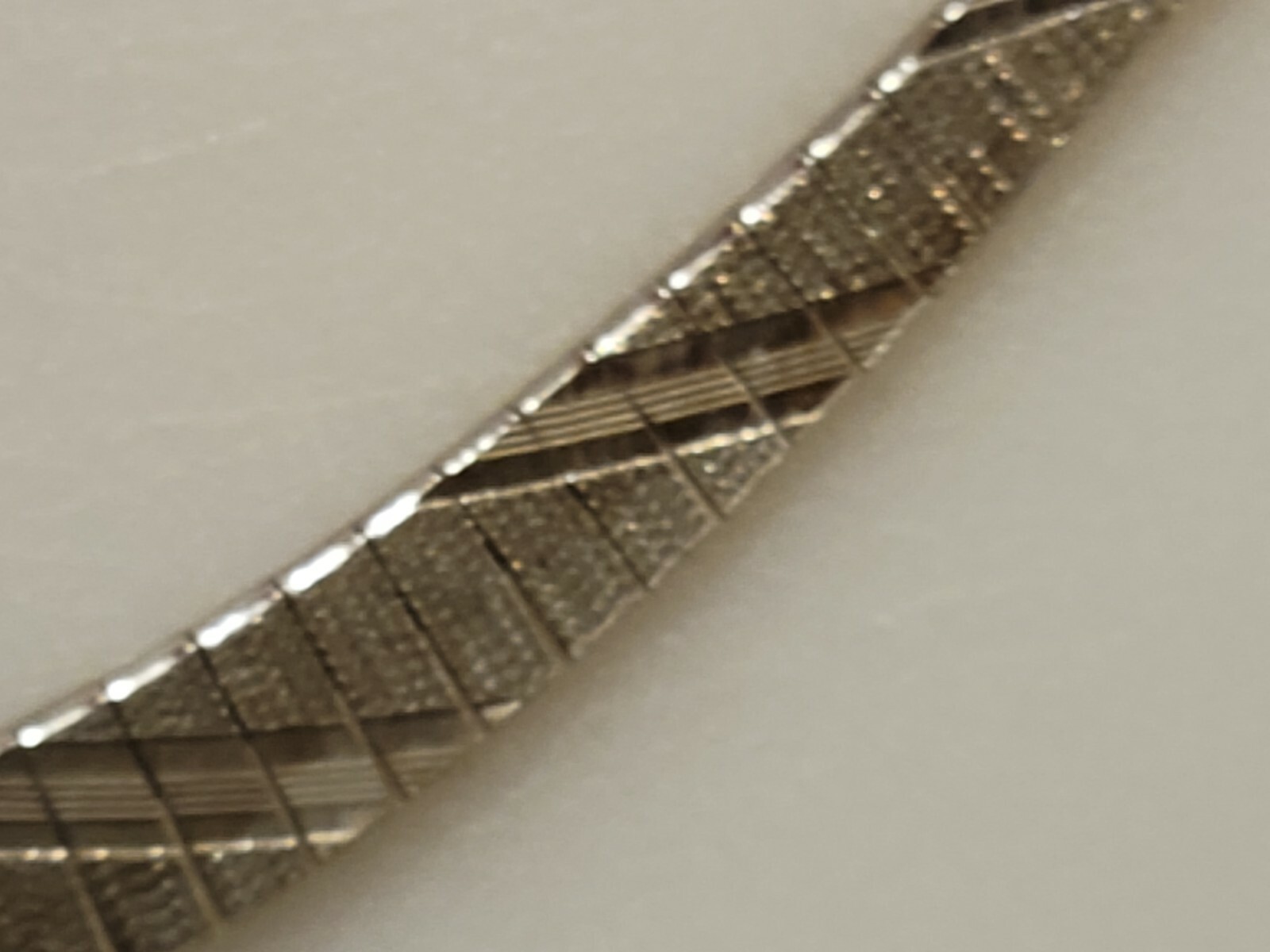 Italian Omega Reversible Necklace Sterling Silver 925 31.7g - photo 4