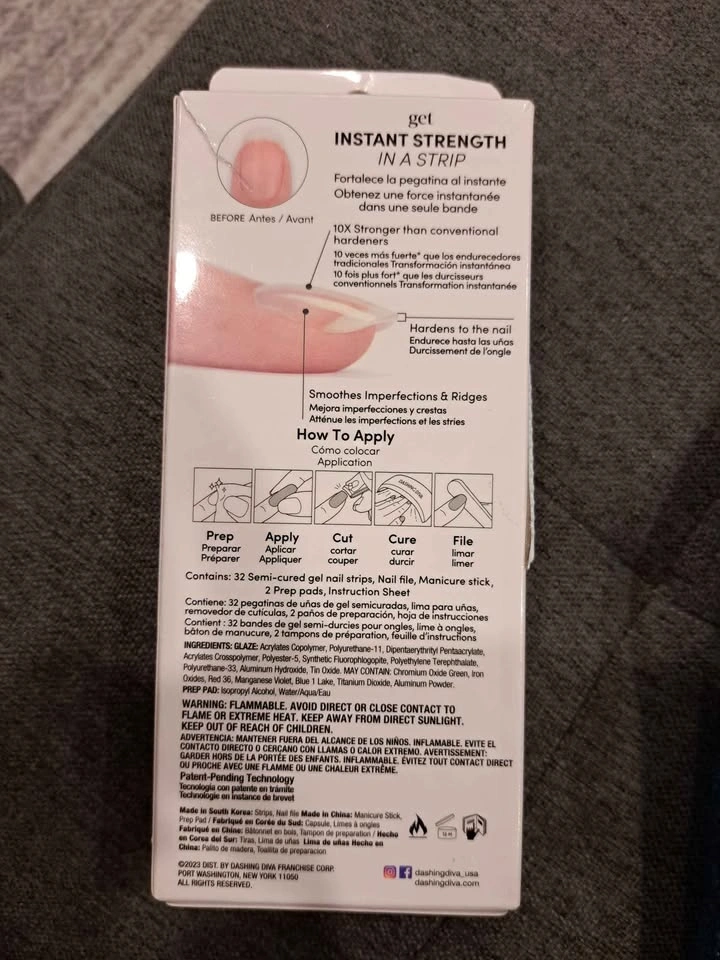Dashing Diva Glaze Strong Clear Refill - photo 2