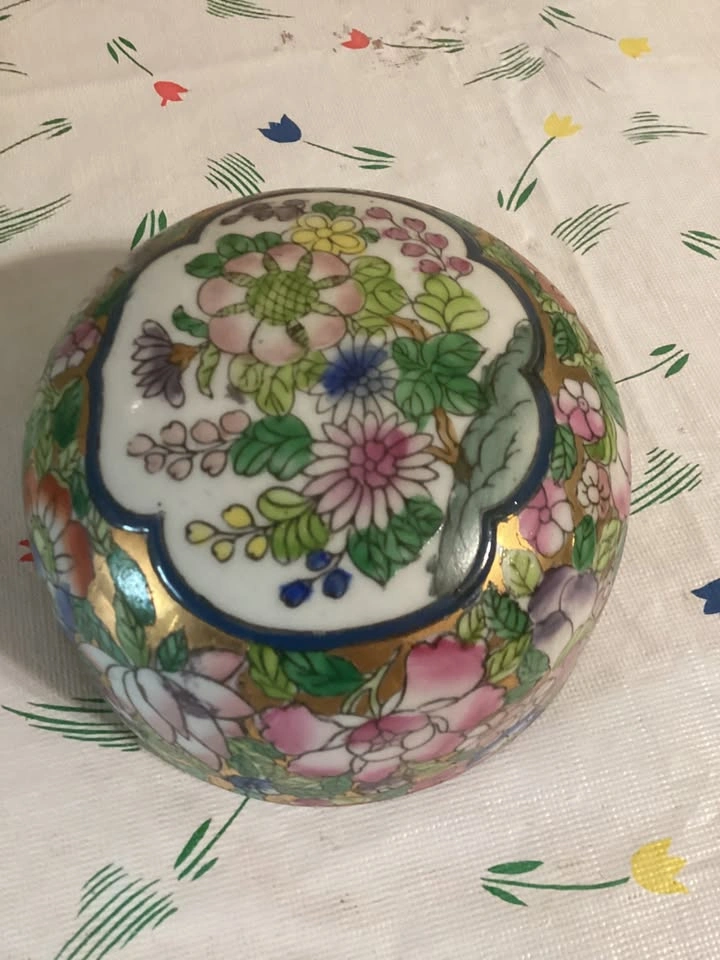 19-20th Century Antique/Vintage Chinese Porcelain Cover Jar - photo 5