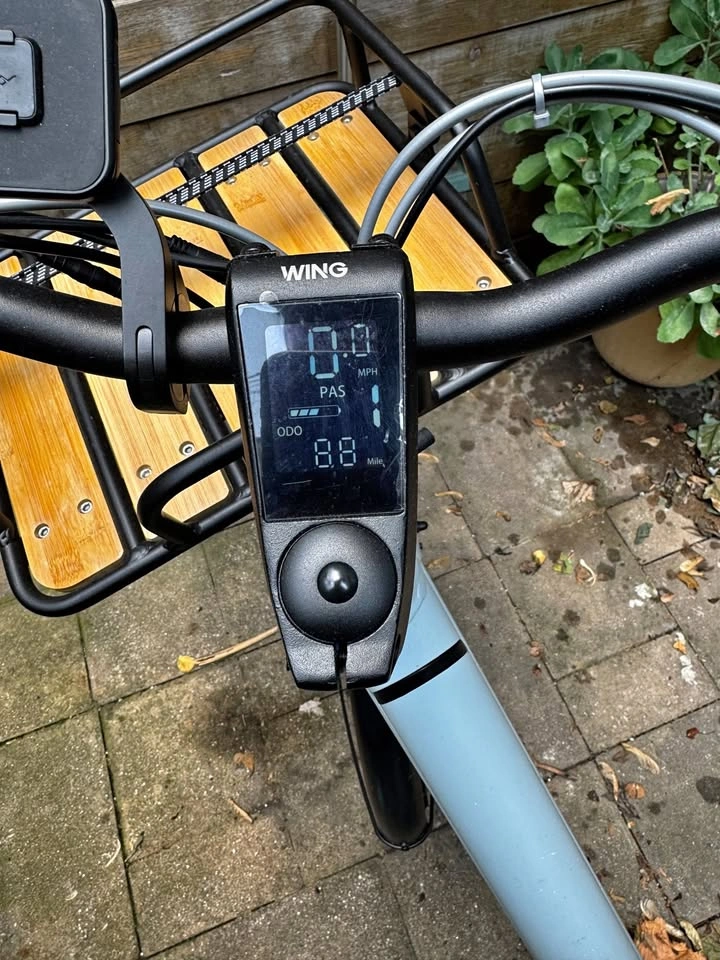 Blue Electric Bike (Wing Bike Freedom ST.2)