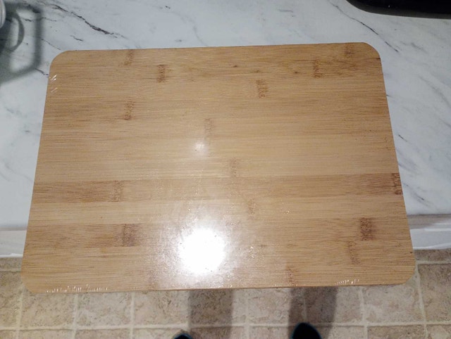 new bamboo cutting board