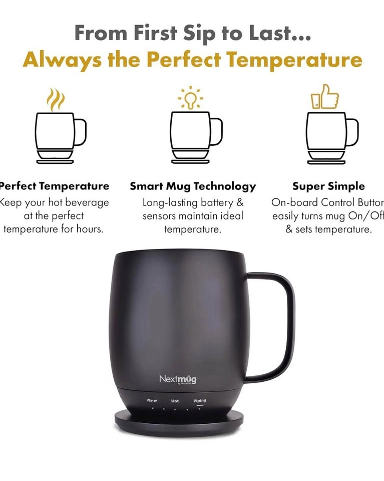 Nextmug Self-Heating Temperature Control Coffee Mug - photo 2