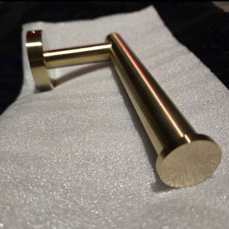 Brushed Gold toilet paper holder - photo 2